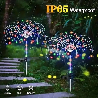 Solar Powered String Lamp Tree