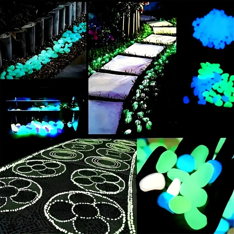 glow colored stone