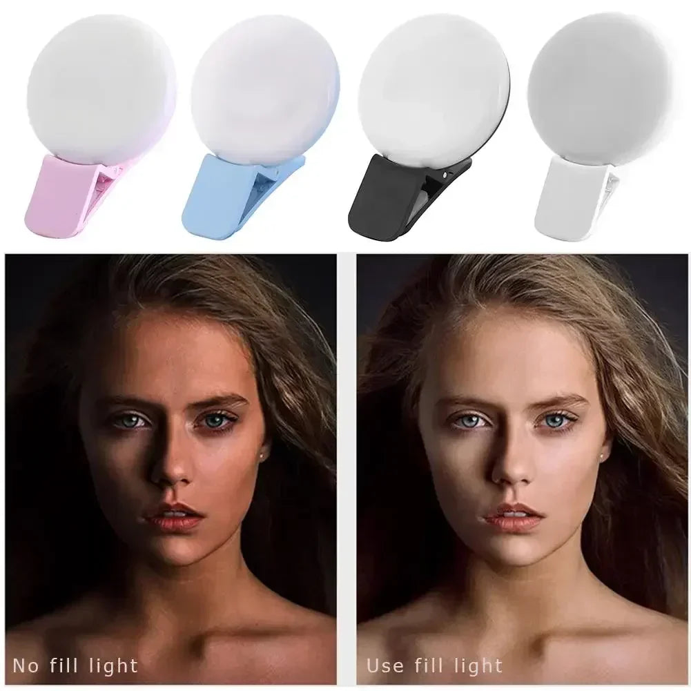 Portable Selfie Ring Light