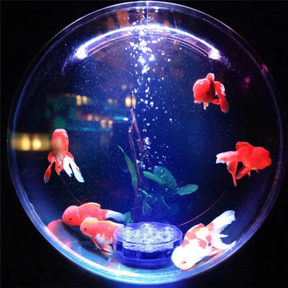 Swim In Color: Submersible LED Lights with RF Remote