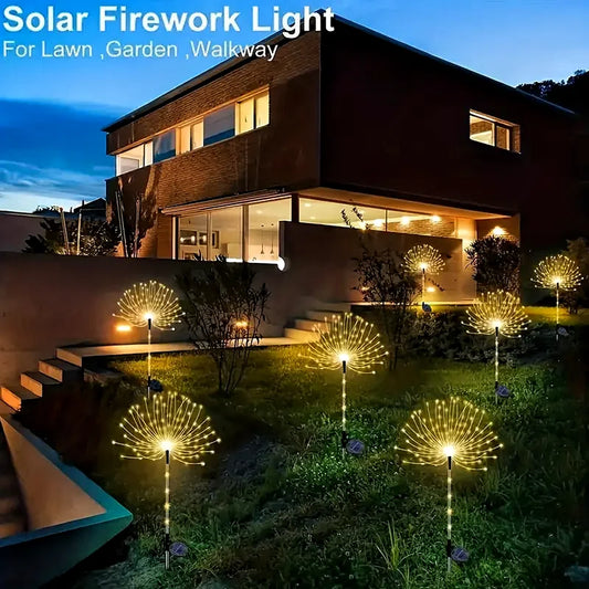 Solar Powered String Lamp Tree