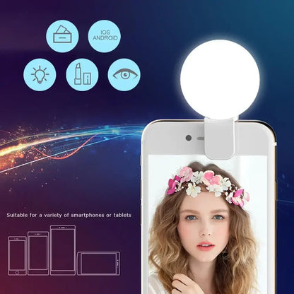 Portable Selfie Ring Light